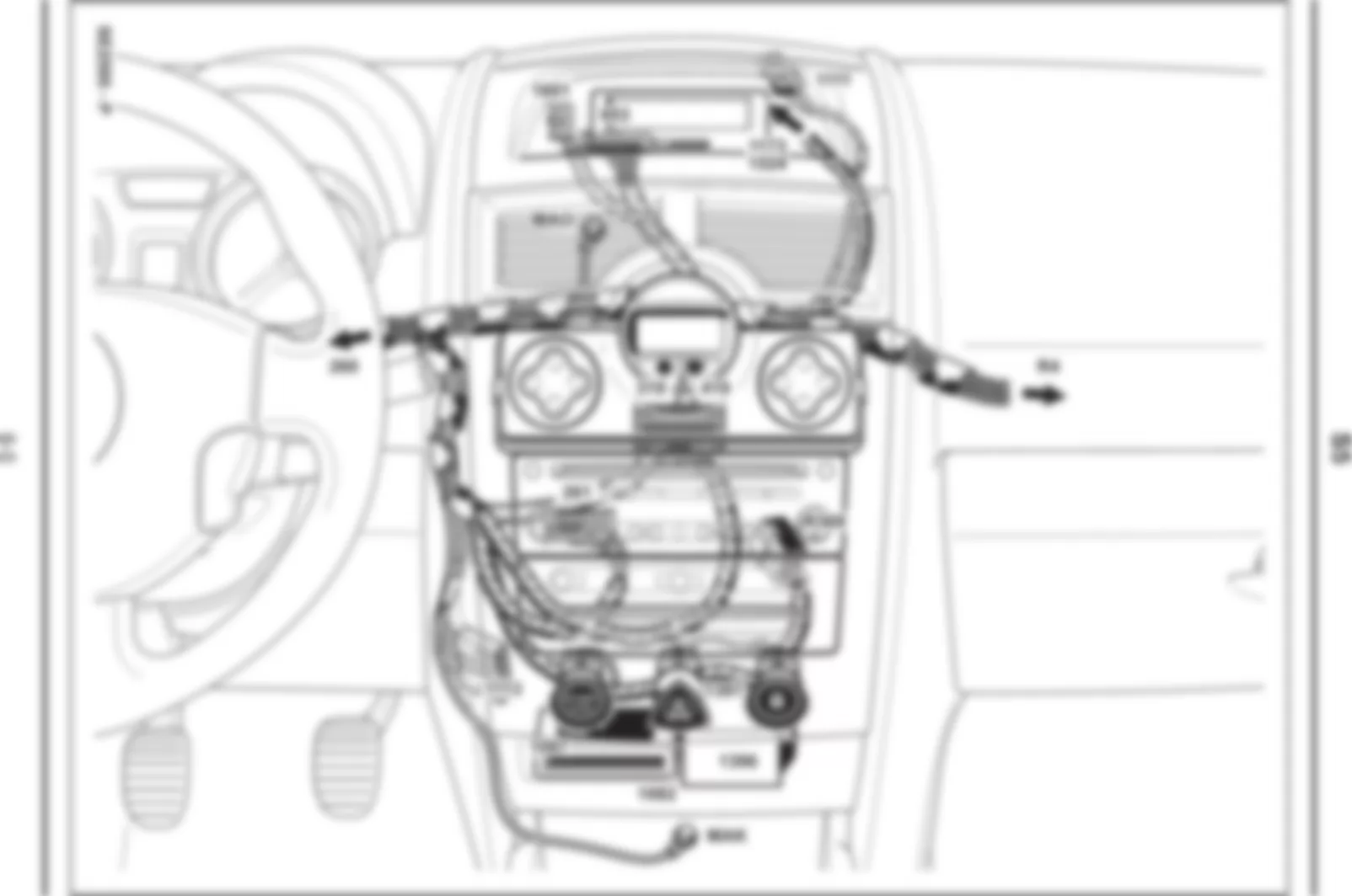 Где находится R369 - ЖГУТ ПРИБОРНАЯ ПАНЕЛЬ / АУДИОСИСТЕМА для Renault Megane II 2003-2009 2007-02-19